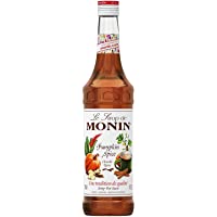 Los mejores  - Monin Sirope Calabaza - Paquete de 3 x 700 ml - Total: 2100 ml